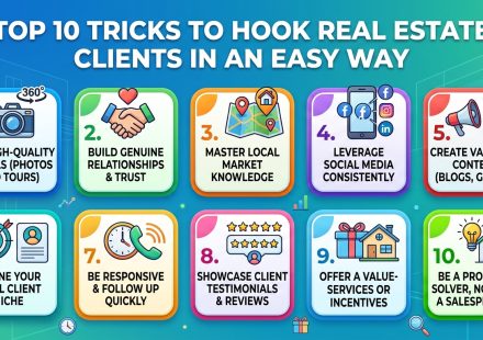 Top 10 Tricks To Hook Real Estate Clients In Easy Way