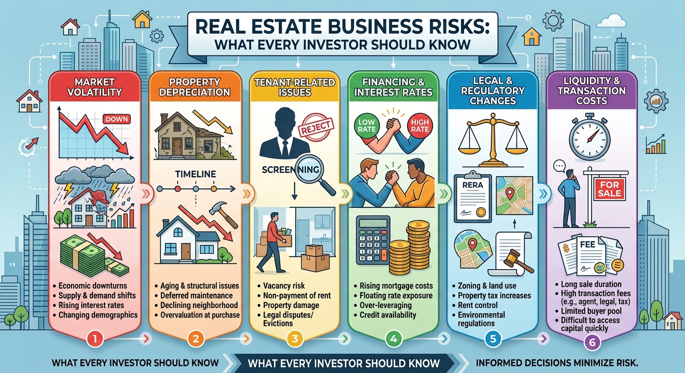 Real Estate Business Risks: What Every Investor Should Know